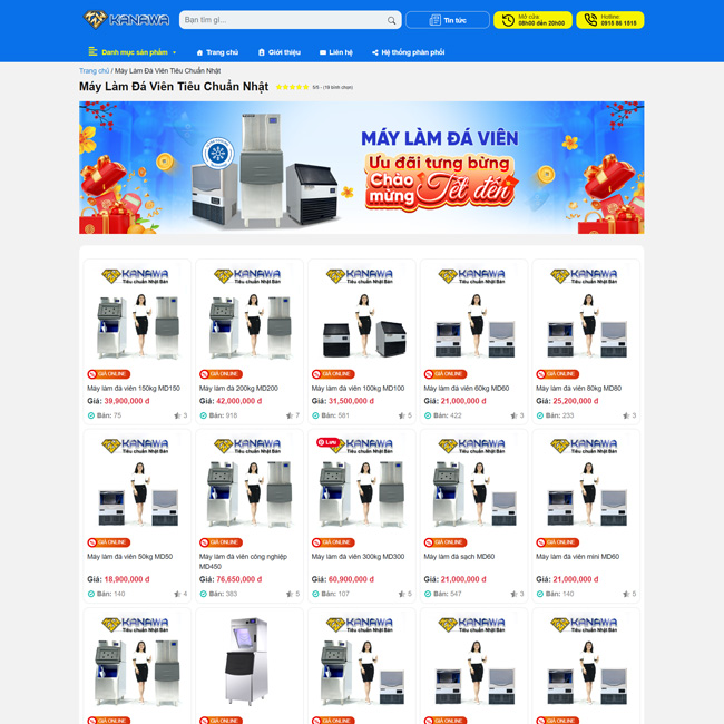 M&aacute;y l&agrave;m đ&aacute; vi&ecirc; Cần Thơ mua online