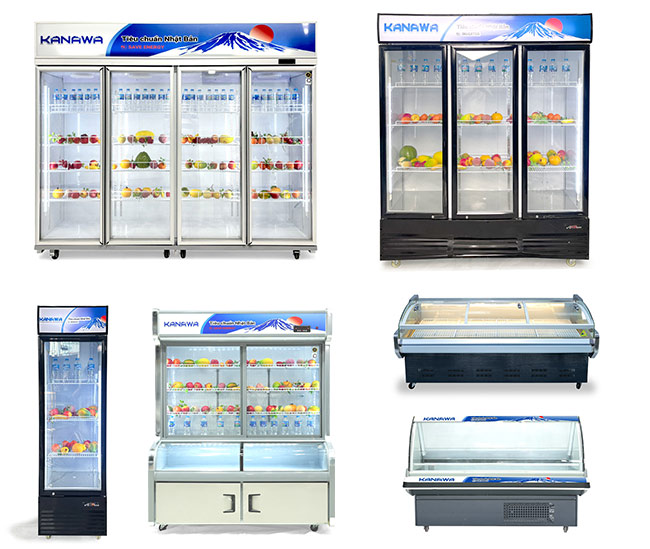 Đa dạng mẫu mã tủ mát