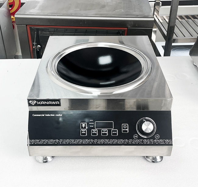 Ưu điểm bếp từ công nghiệp 5000W mặt lõm TML06