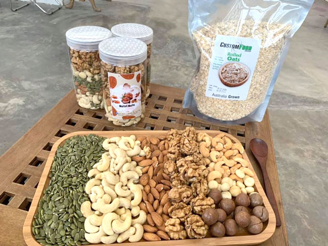 Hạt điều, hạt dẻ cười, hay hạt macca