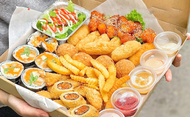 bán đồ ăn vặt online