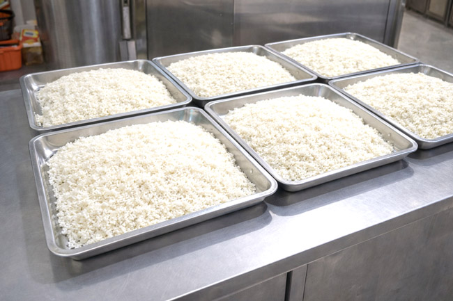 Chuẩn bị nguyên liệu nấu xôi