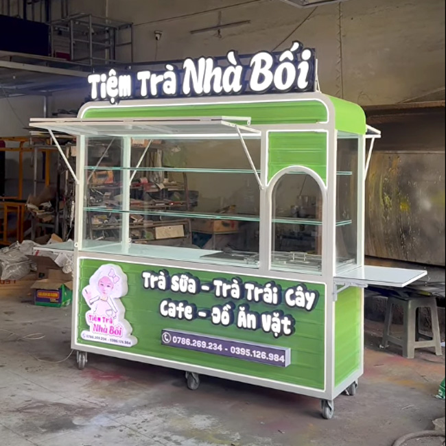 Mẫu xe tr&agrave; sữa số 2