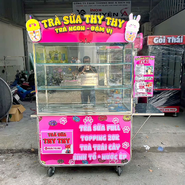 Mẫu xe tr&agrave; sữa số 5