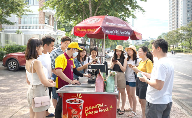 kinh doanh xe cafe take away