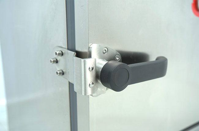 Tay cầm tủ hấp b&aacute;nh bao điện 6 khay kh&ocirc;ng điều khiển