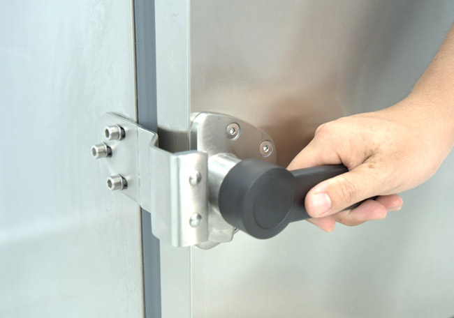 Tay cầm tủ hấp b&aacute;nh bao điện gas 10 khay kh&ocirc;ng điều khiển