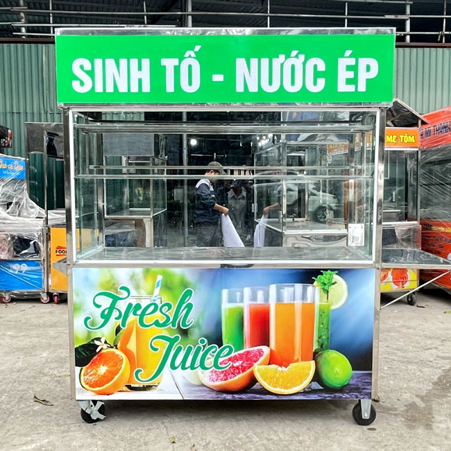 Màu sắc xe nước ép nổi bật