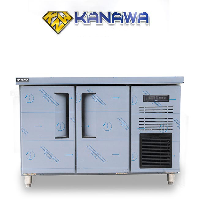 Tủ đông bàn chặt 1m2 250L làm lạnh quạt gió HR12GZB- Đ600