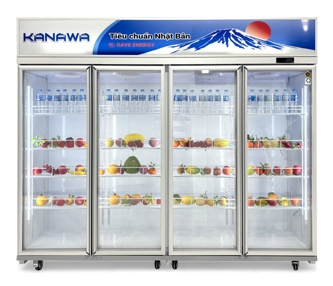 Tủ mát đứng 4 cánh