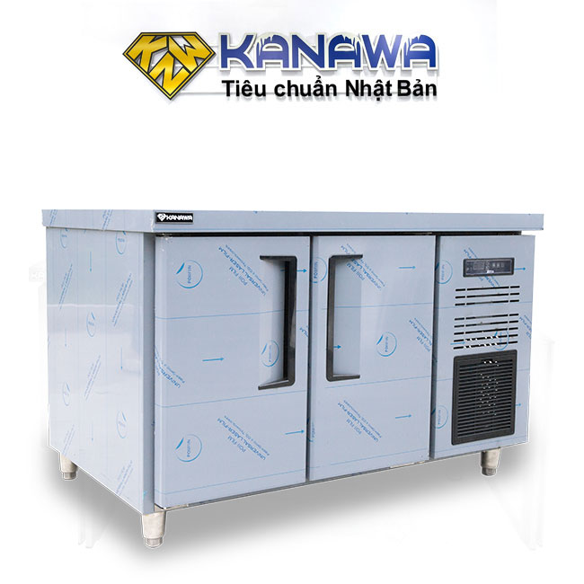 Tủ mát bàn chặt 1m2 250L làm lạnh quạt gió HR12GZB- M600