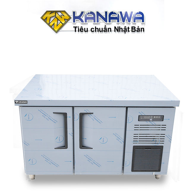 Tủ mát bàn chặt 1m2 250L làm lạnh quạt gió HR12GZB- M760