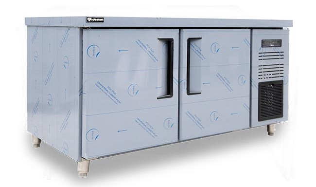 Tủ m&aacute;t b&agrave;n chặt 1m5 HR15GZB- M600