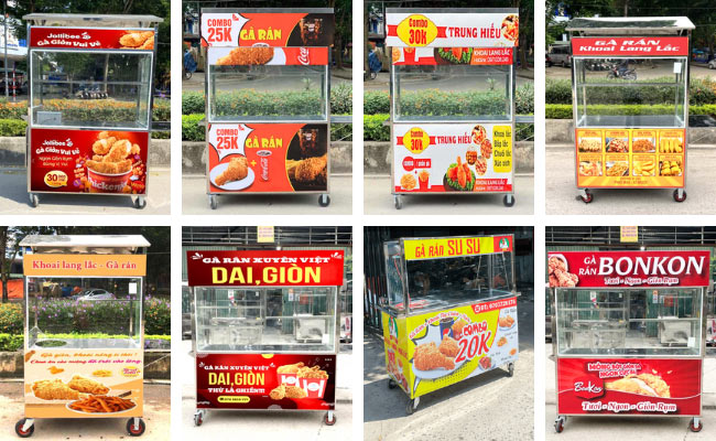 Gi&aacute; xe g&agrave; r&aacute;n phụ thuộc v&agrave;o k&iacute;ch thước