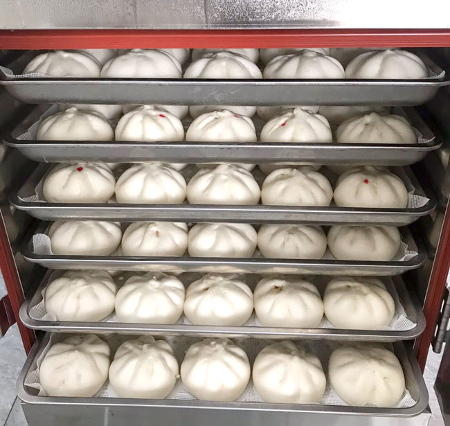 Tủ hấp b&aacute;nh bao c&ocirc;ng nghiệp