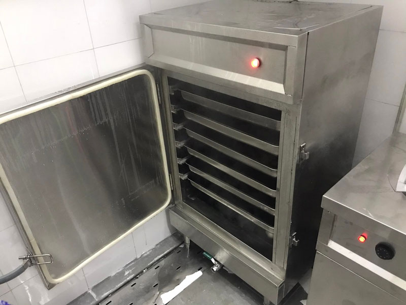 Kiểm tra v&agrave; thử vận h&agrave;nh tủ cơm