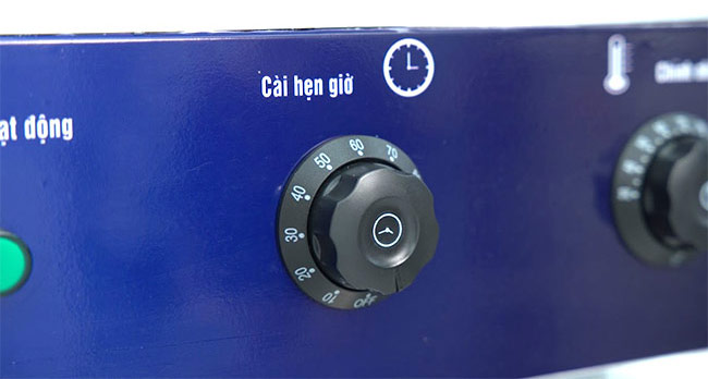 C&agrave;i đặt thời gian nấu tủ cơm c&ocirc;ng nghiệp