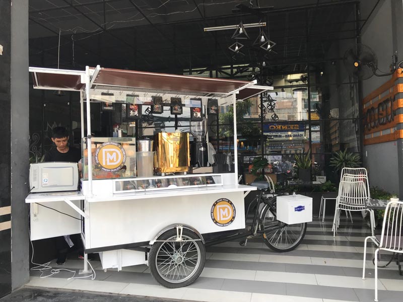 M&ocirc; h&igrave;nh xe b&aacute;n cafe take away