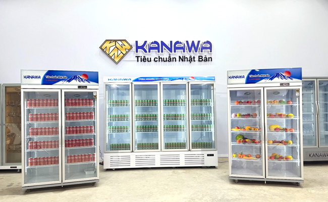 Tủ m&aacute;t si&ecirc;u thị Kanawa