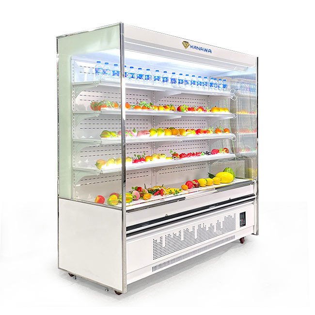 Tủ m&aacute;t si&ecirc;u thị mở