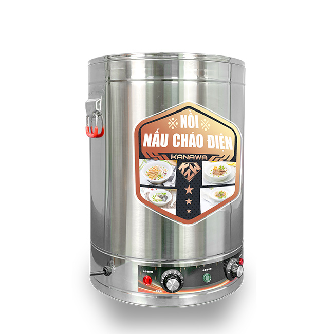 Nồi nấu cháo điện 70L nhập khẩu