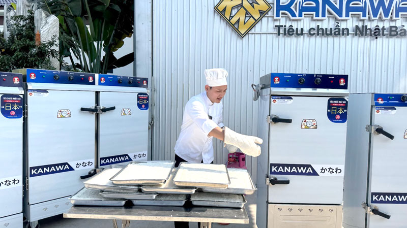 Tủ nấu cơm công nghiệp 3 pha