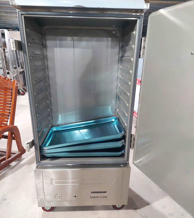 Tủ hấp cơm 12 khay nhập khẩu