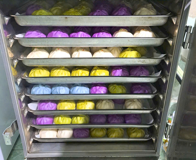 Hấp b&aacute;nh bao nhanh, tiết kiệm