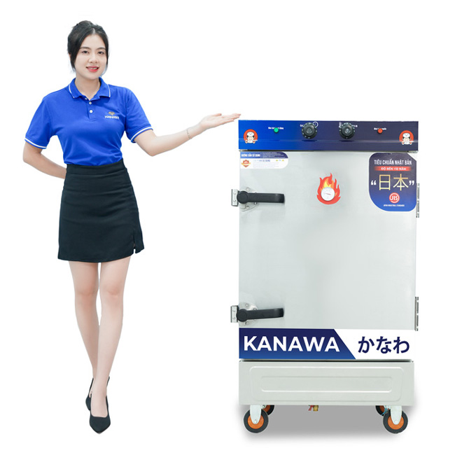 Tủ hấp b&aacute;nh bao 8 khay d&ugrave;ng điện