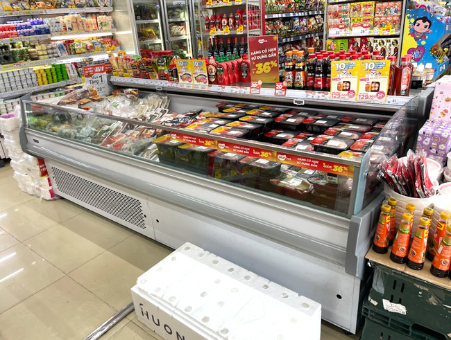 Tủ mát dáng nằm