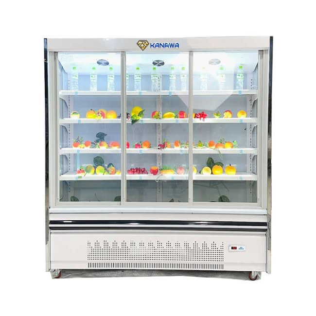 Mẫu tủ m&aacute;t cửa k&iacute;nh KK1500K 825L