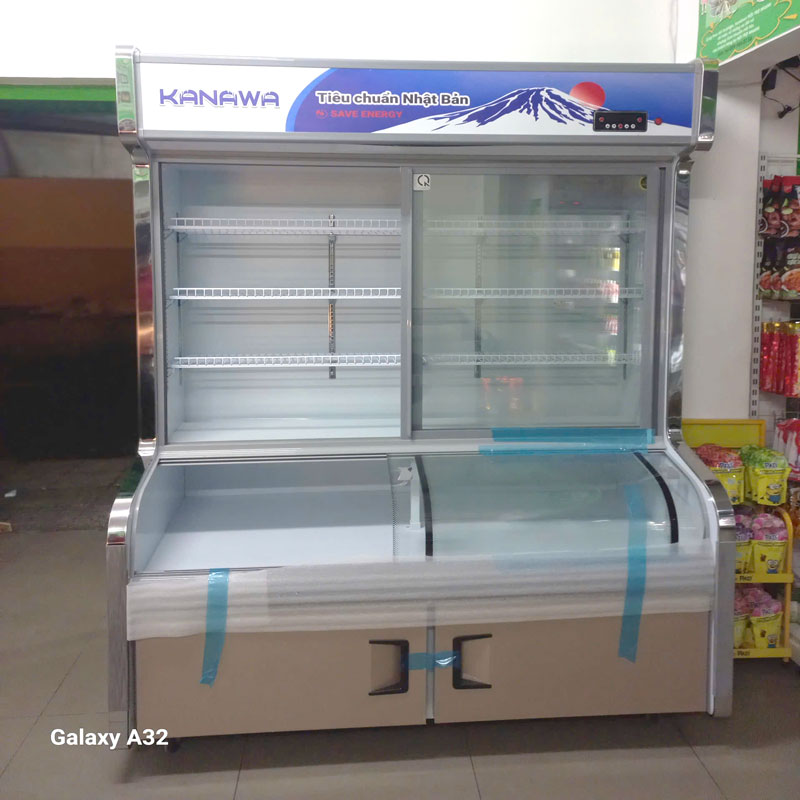 Tủ m&aacute;t trưng b&agrave;y 2 c&aacute;nh