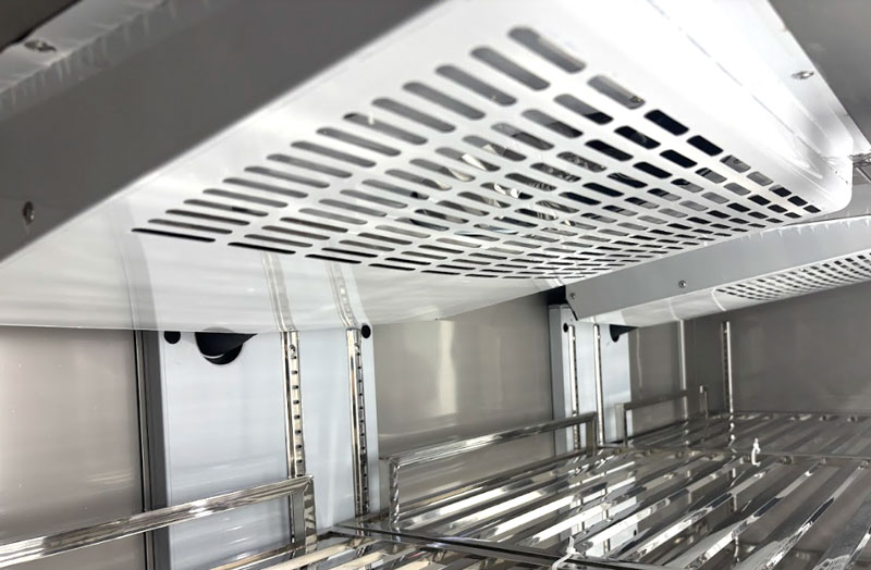 Tủ đông làm lạnh quạt gió