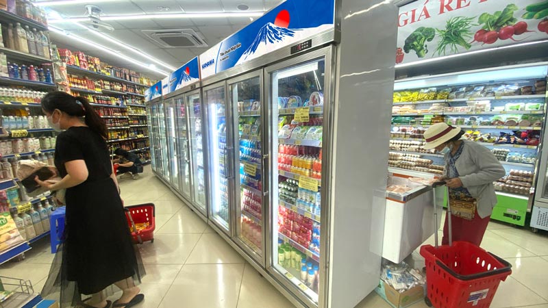 Tủ m&aacute;t lớn cho si&ecirc;u thị