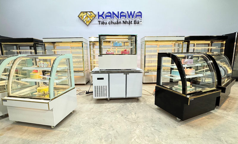 Tủ trưng bày bánh kem Kanawa