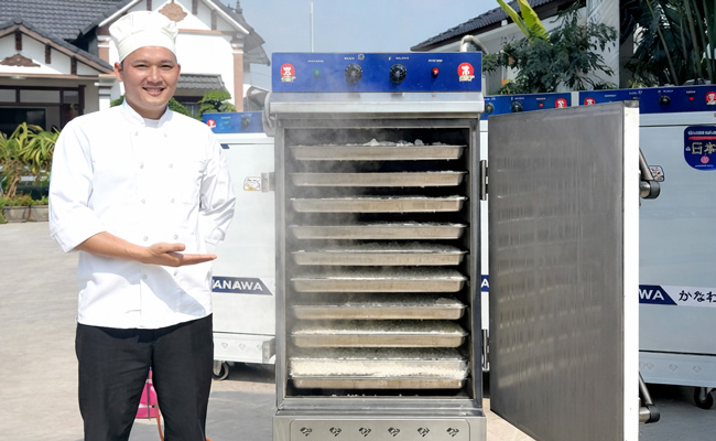 Cách nấu cơm bằng tủ cơm công nghiệp Ngon, Đơn giản, Không nhão