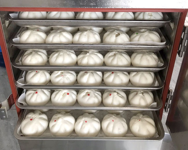 C&ocirc;ng suất của tủ hấp b&aacute;nh bao