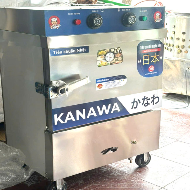 Tủ hấp b&aacute;nh bao mini điện gas