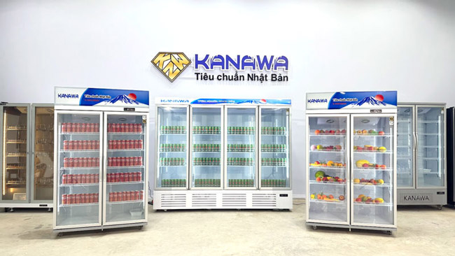 Tủ m&aacute;t c&ocirc;ng nghiệp Kanawa cho nh&agrave; h&agrave;ng