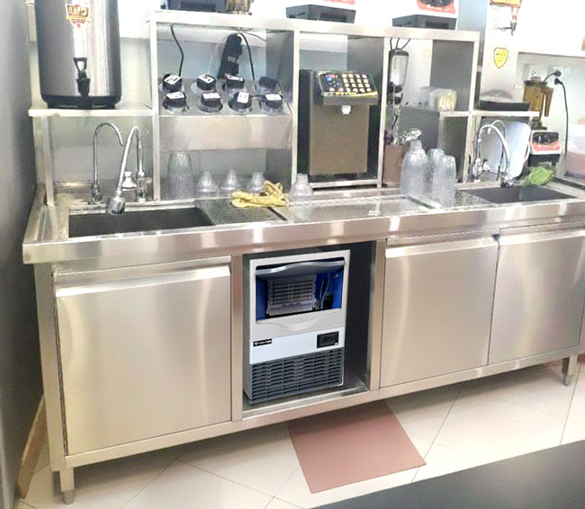 M&aacute;y l&agrave;m đ&aacute; 60kg cho qu&aacute;n cafe