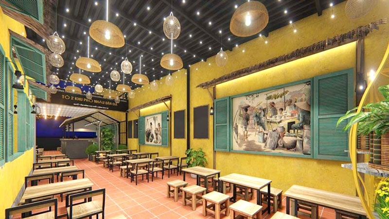 Chi ph&iacute; thiết kế qu&aacute;n ăn