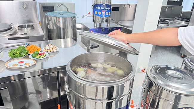 Nồi nấu phở điện nhập khẩu Kanawa