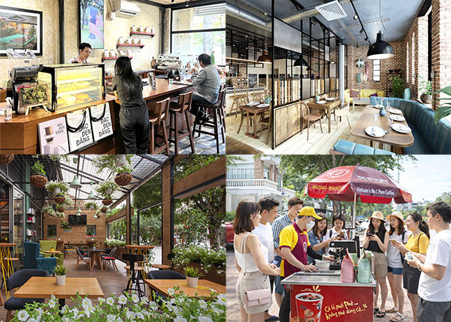Những m&ocirc; h&igrave;nh qu&aacute;n cafe đang được ưa chuộng
