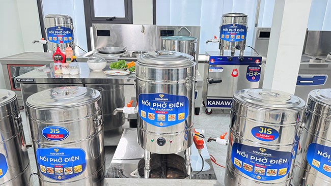 Nồi nấu phở điện nhập khẩu Kanawa