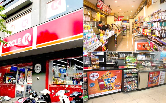 Ph&acirc;n khu cửa h&agrave;ng tiện lợi r&otilde; r&agrave;ng