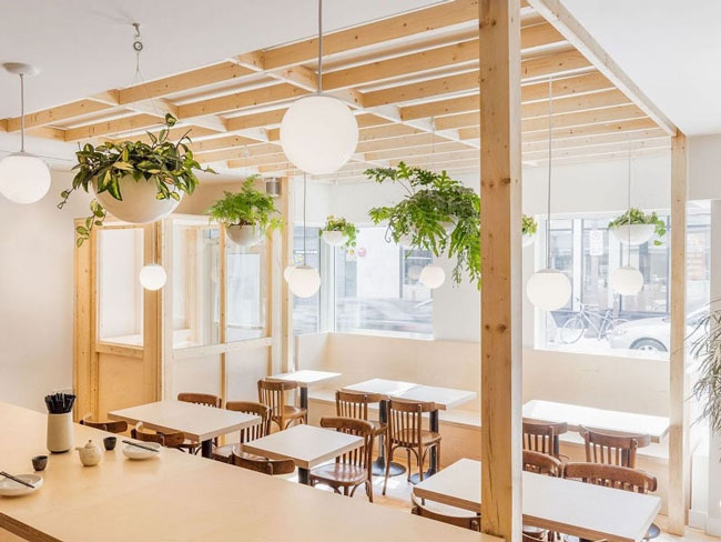 Thiết kế qu&aacute;n ăn đẹp nhỏ