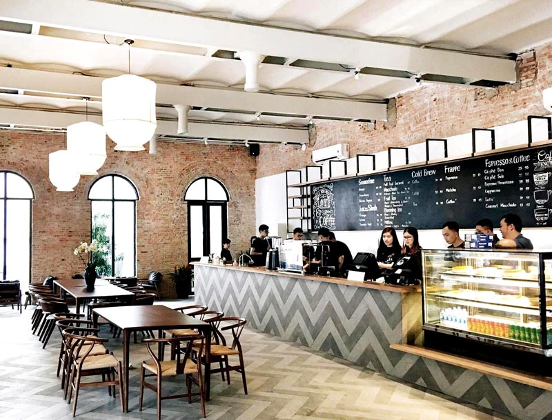 Thiết kế qu&aacute;n cafe đẹp h&uacute;t kh&aacute;ch