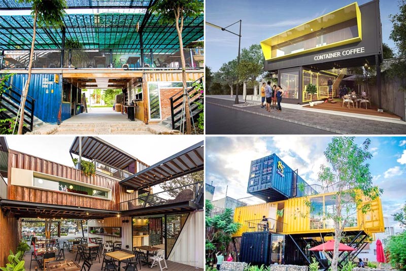 Qu&aacute;n cafe container độc đ&aacute;o