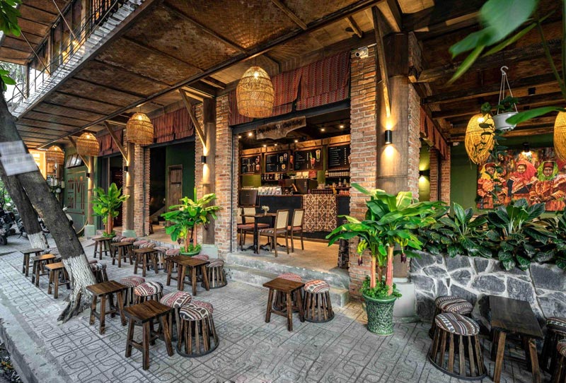 Thiết kế qu&aacute;n cafe hot trend