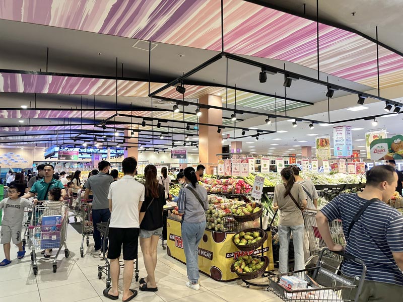 Thiết kế si&ecirc;u thị 150m2 theo h&agrave;nh vi mua sắm